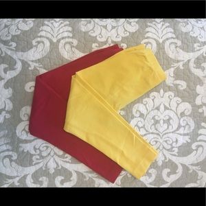 2 Pr Hanna Anderson leggings, SZ 100/4